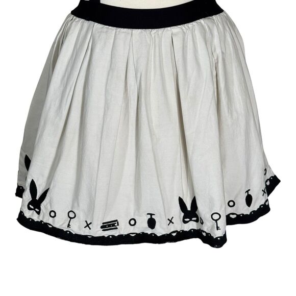 Little For Big Skirt W/ Harness White Darko Bad Bunny Cosplay Costume Sz XS - Picture 5 of 11